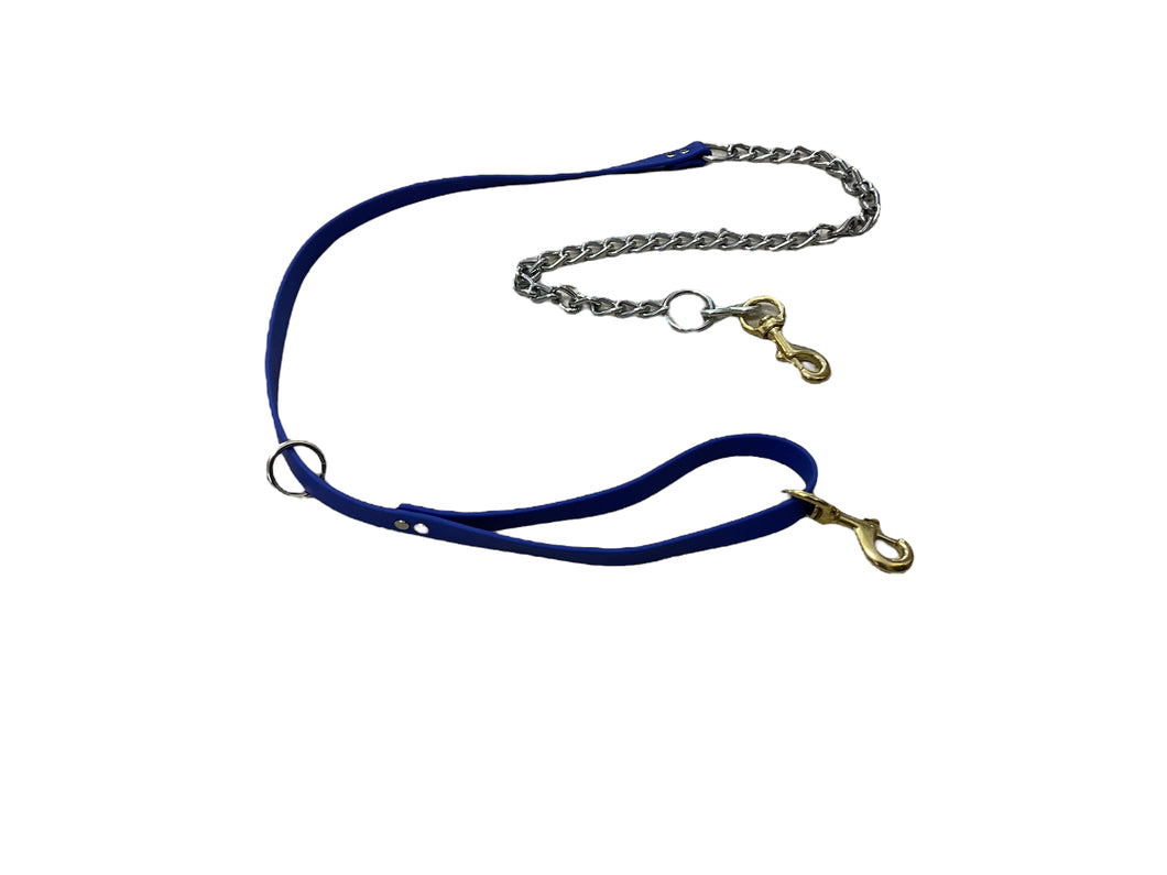 5' Beta Leash with 2' Chain