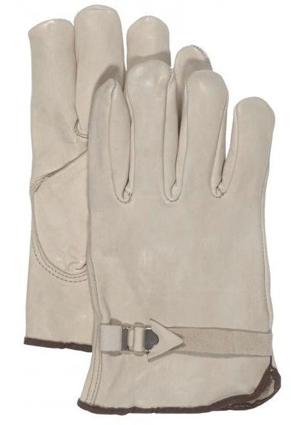 Grain Cowhide Leather Gloves