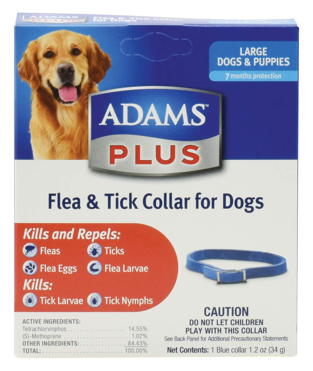 Adams dog flea and tick collar